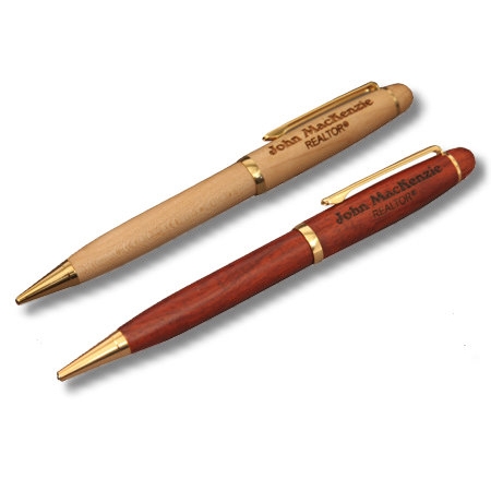 Classic Wood Laser Engraved Pen